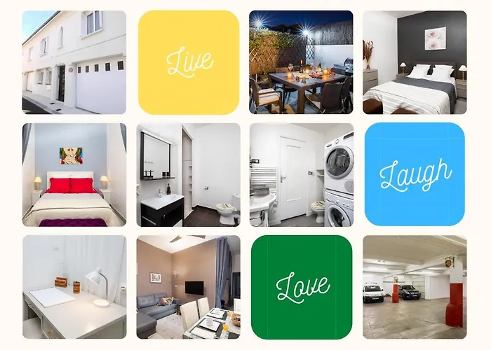 Maison Chateaudun - Clim, Terrasse & Garage Prive * Carcassonne